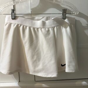 Nike Ivory Pleated Skirt